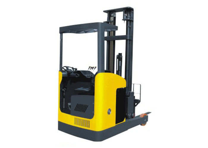 Seated Electric Sit Down Forklift Counterbalanced 1 Ton Mast Reach Type