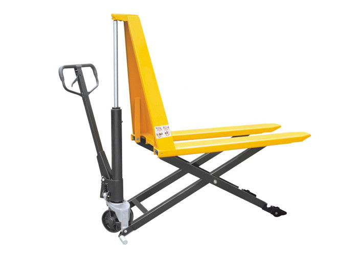 Scissor Lift Hand Pallet Truck With Extra Long Front Legs 1670mm