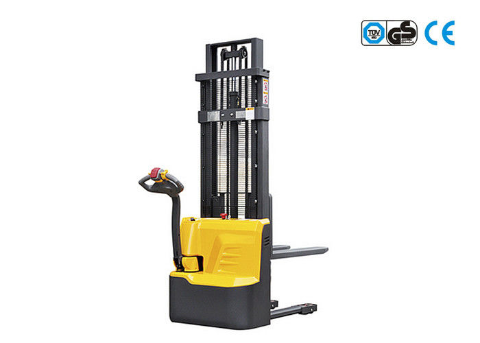 Walkie Type Full Electric Pallet Stacker For Narrow Aisle 24v 105ah