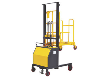 Half Electric Order Picker Forklift Low Level 2000mm With 200kg Capacity
