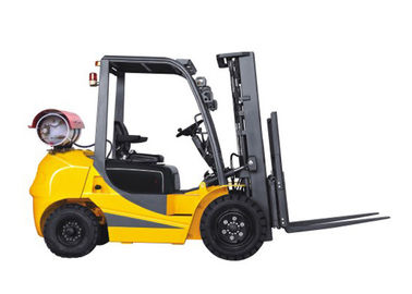 2 Ton Gasoline Powered Forklift LPG Dual Fuel 41kw 6000mm Lifting Height