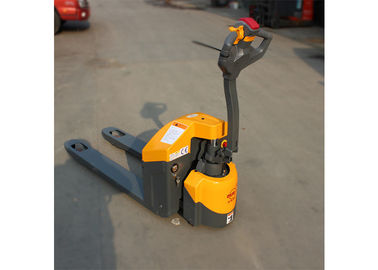 Narrow Side 1500kg Semi Electric Pallet Truck With CE Certificate