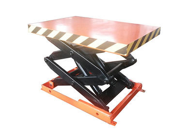 1000kg Stationary Scissor Lift Table With Max Lift Height 1000mm 1.5kw Power