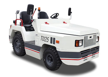 White Aircraft Tow Tractor High Efficiency 23kw Self Diagnosis With Curtis Controller