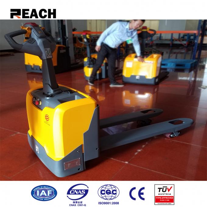 1500kg Full Electric Small Pallet Jack For Narrow Aisle