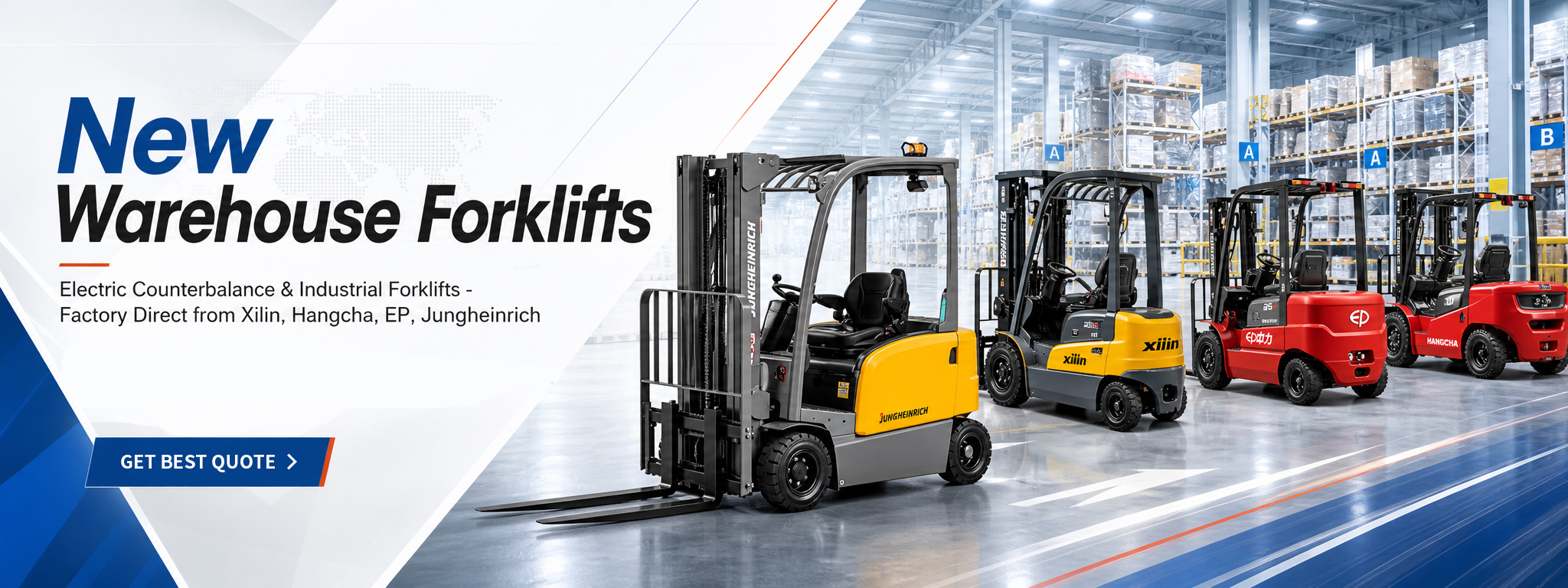 quality Warehouse Forklift Trucks factory