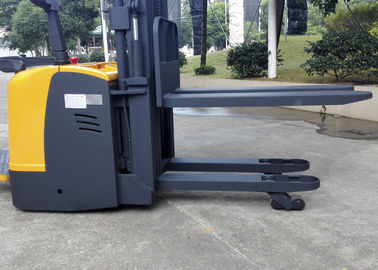 Double Design Electric Pallet Truck Stacker With Initial Lift High Performance