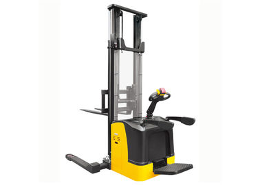 Straddle Legs Electric Walkie Forklift  , Adjustable Electric Powered Forklift