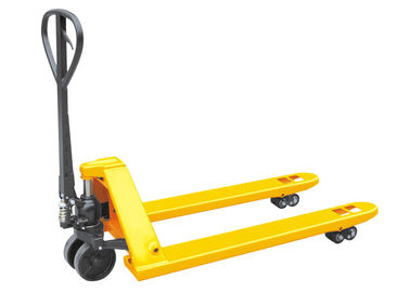 Big Capacity Ride On Pallet Truck , Heavy Duty Narrow Pallet Jack Lightweight