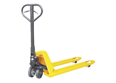 Lifting Height 200mm Hand Pallet Truck With Brake System Yellow Color