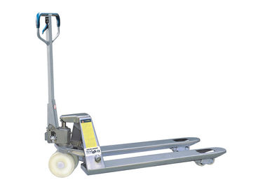 Galvanized Hand Pallet Truck Corrosion Resistance Simple Design CE Certification