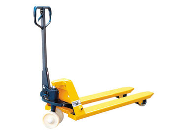 High Profile Hand Truck Pallet Jack 2000kg With Rubber Covered Handle