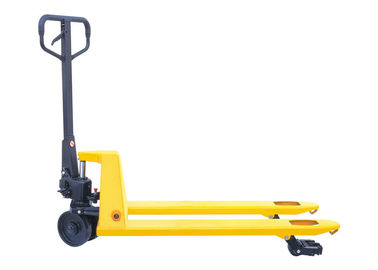 Four Way Traverse Pallet Truck , Pallet Pump Truck 74 * 70mm Fork Wheel