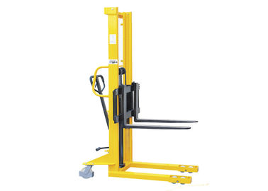 Flexible Manual Hydraulic Stacker , Manual Stacker Pallet Truck 1235mm ​Turning Radius