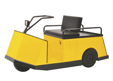 500kg Capacity Electric Tow Vehicles , Yellow Electric Cart 24V 210AH​