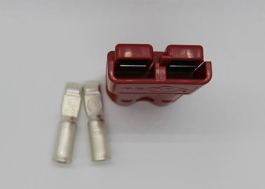 Electrical Forklift Spare Parts Rectangle Battery Connector Plug High Frequency