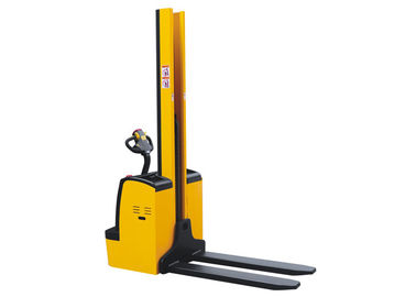 Walkie Electric Warehouse Forklift , Single Column Lifting Material Handling Forklift