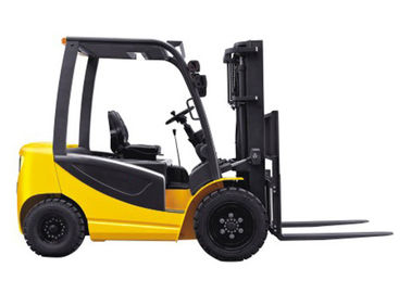 Large Battery Forklift Truck 3000kg , Double Controller Fork Lift Trucks