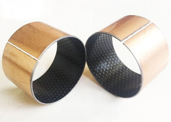 Forklift Oilless Bronze Sleeve Bushings , Durable Metric Plain Bearing Bush