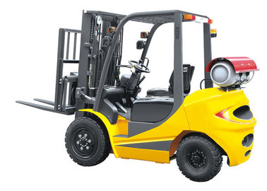 Speed 20km / H Dual Fuel Forklift 3.5 Ton , LPG Forklift Truck With Clear Visibility