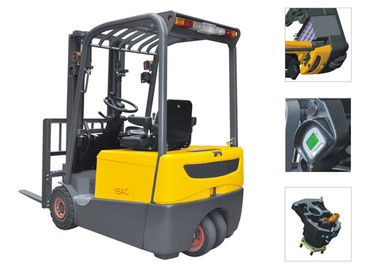 Three Fulcrum Mini Electric Forklift 1.6t Max Lifting Height 6.2m With AC Control System
