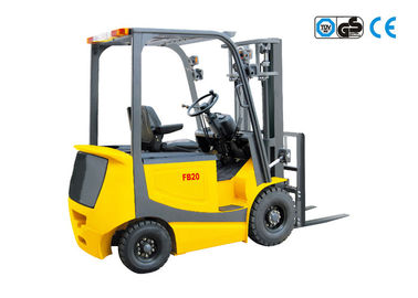 2 Ton electric forklift truck , 48V AC / DC heavy duty warehouse equippments