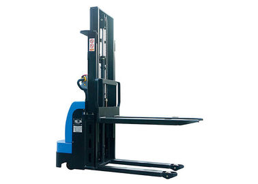 Long Working Hours AC Motor Electric Pallet Stacker 24V , Mechanical Steering